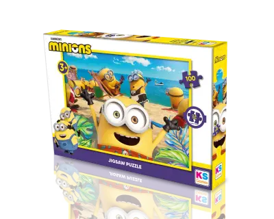 Minions 100 Parca Mockup