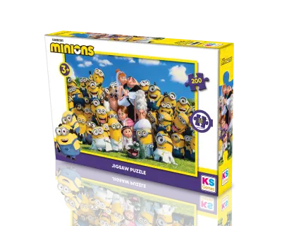 Minions 200 Parca Mockup