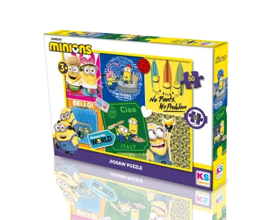 Minions 50 Parca Mockup