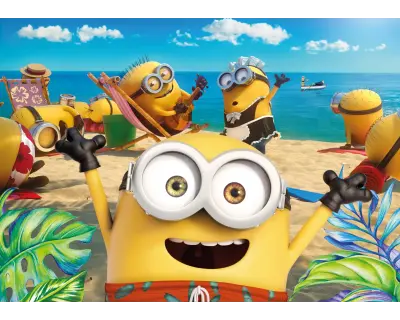 Mo714 Minions 100 Parca Poster