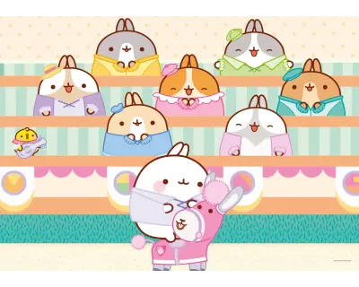 Mol709 Molang 50 Parca Puzzle Poster