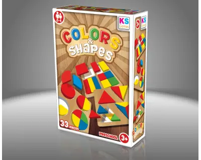 Rs240 Colors And Shapes Game