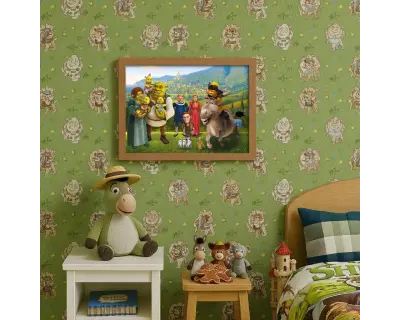 Sh714 Shrek 100 Parca Puzzle Interior