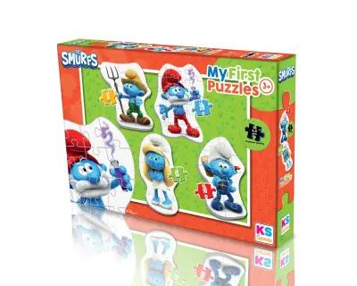 Smr10304 Myfirst Cutout Puzzles 4in1