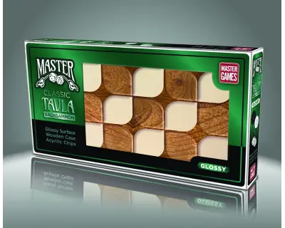T 84 Wood Tavla Classic Glossy