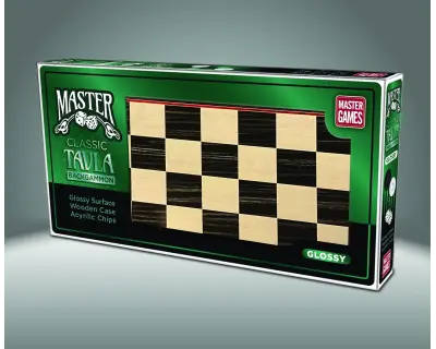 T 88 Black Marble Tavla Classic Glossy