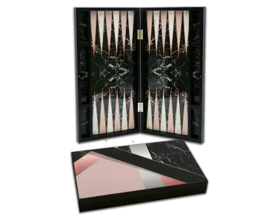 T58 Elegance Glossy Noir Marble Detay