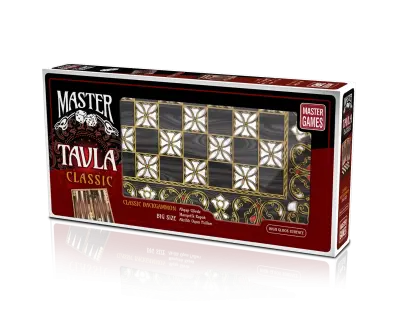 T67 Master Classic Tavla Antep Desen Mockup