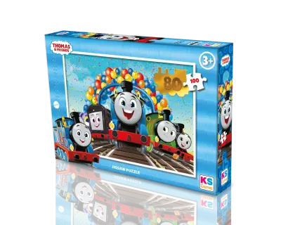 Tf714 Thomas And Friends 100 Parca Puzzle Png