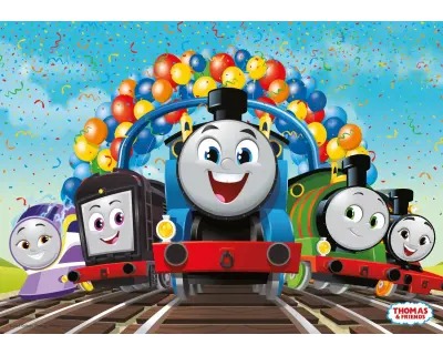 Tf714 Thomas And Friends 100 Parca Puzzle Poster