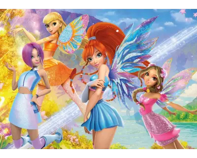 Winx113 200 Parca Puzzle Poster11