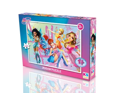 Winx714 100 Parca Puzzle Mockup Zeminsiz