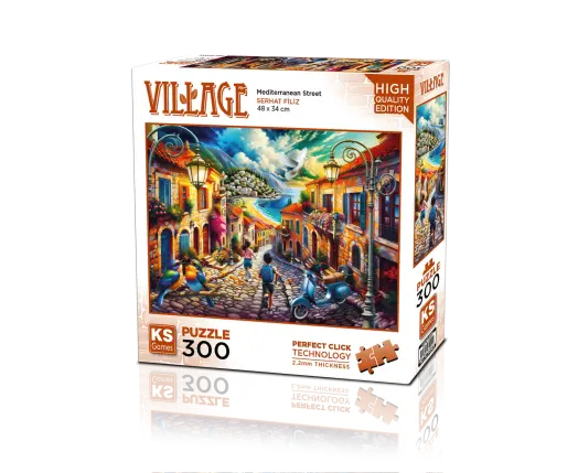 Mediterranean Street 300 Parça Puzzle