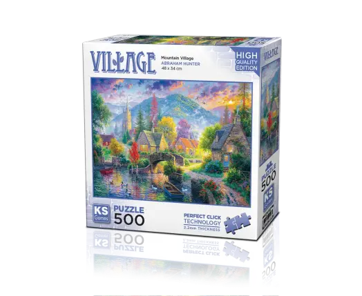 Mountain Village 500 Parça Puzzle