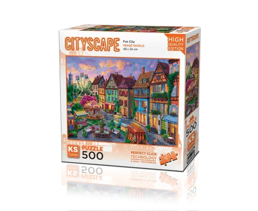 Fun City 500 Parça Puzzle