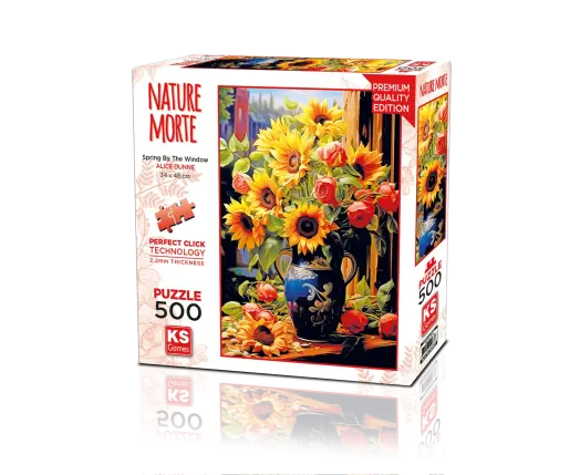 Spring by the Window 500 Parça Puzzle