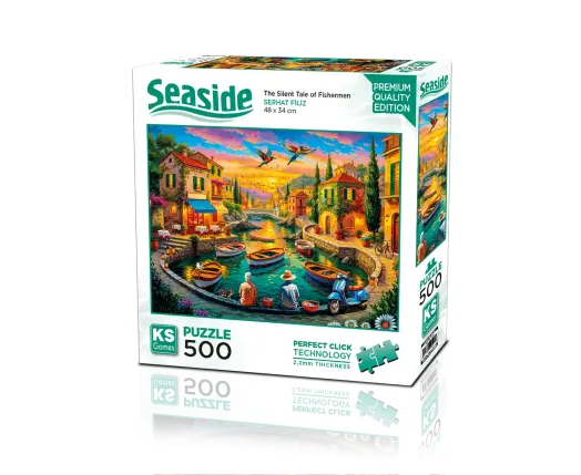 The Silent Tale of Fishermen 500 Parça Puzzle
