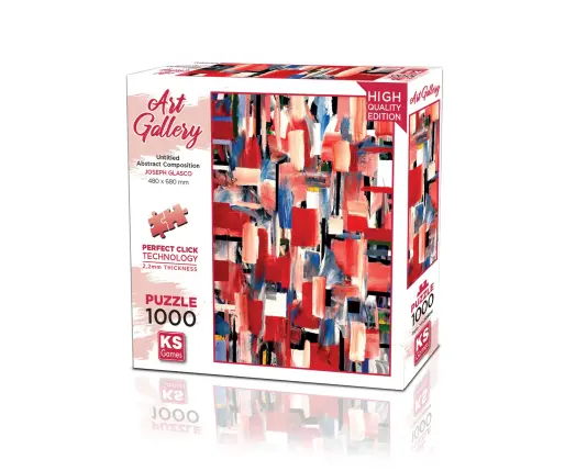 Untitled Abstract Composition 1000 Parça Puzzle