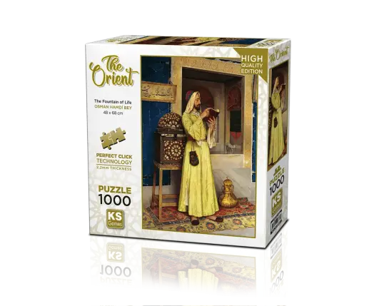 Wonderful fountain of Life 1000 Parça Puzzle