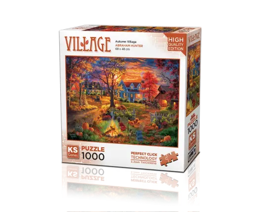 Autumn Village 1000 Parça Puzzle