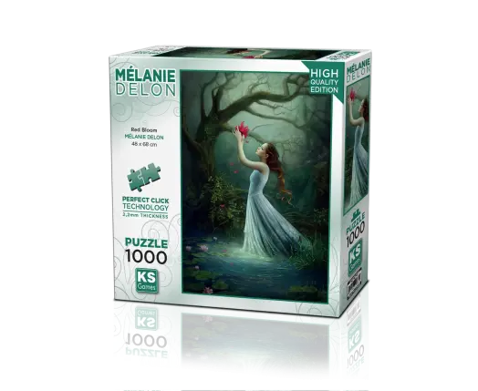 Red Bloom1000 Parça Puzzle