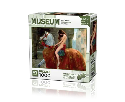 Lady Godiva 1000 Parça Puzzle
