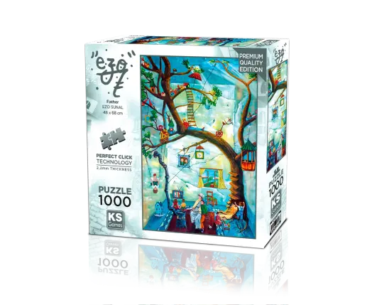 Fogoso Ezo Sunal 1000 Parça Puzzle