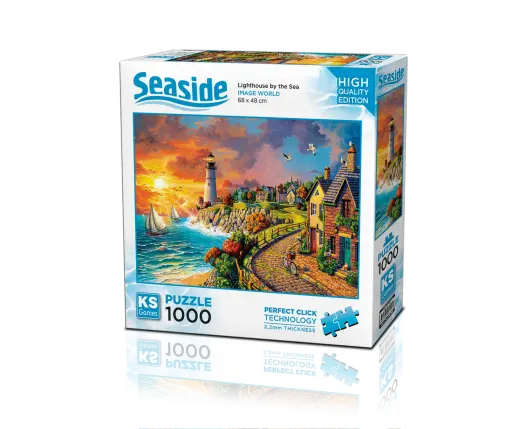 Lighthouse by the Sea 1000 Parça Puzzle