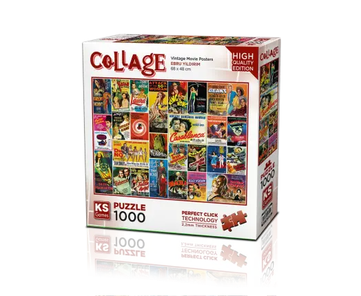 Vintage Movie posters 1000 Parça Puzzle