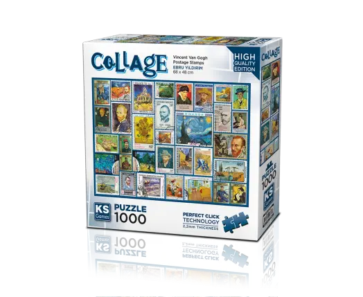 Pullar Postage Stamps 1000 Parça Puzzle