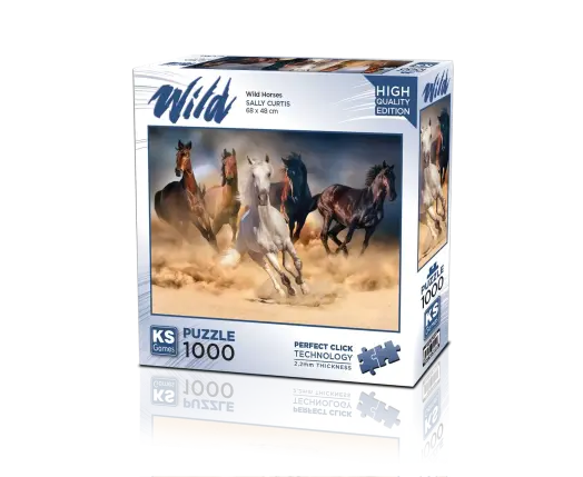 Wild Horses 1000 Parça Puzzle