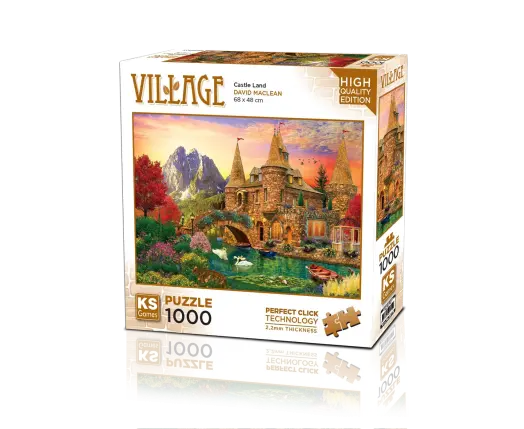 Castle Land 1000 Parça Puzzle
