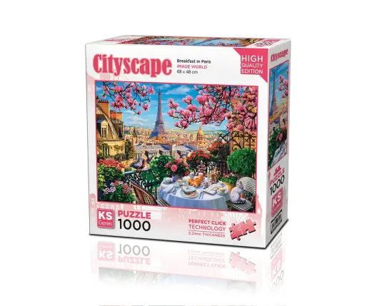 Breakfast in Paris 1000 Parça Puzzle