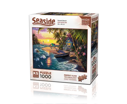 Sunset Beach 1000 Parça Puzzle