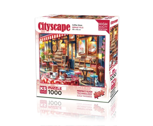 Coffee Store 1000 Parça Puzzle