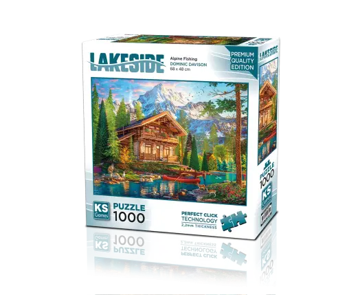 Alpine Fishing 1000 Parça Puzzle