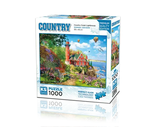 Country Coast Ligthouse 1000 Parça Puzzle