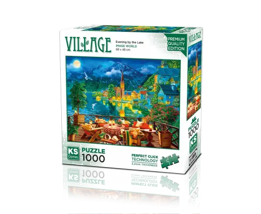 Evening by the Lake 1000 Parça Puzzle