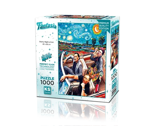 Starry Night of Art 1000 Parça Puzzle
