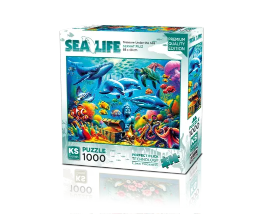 Treasure Under The Sea 1000 Parça Puzzle