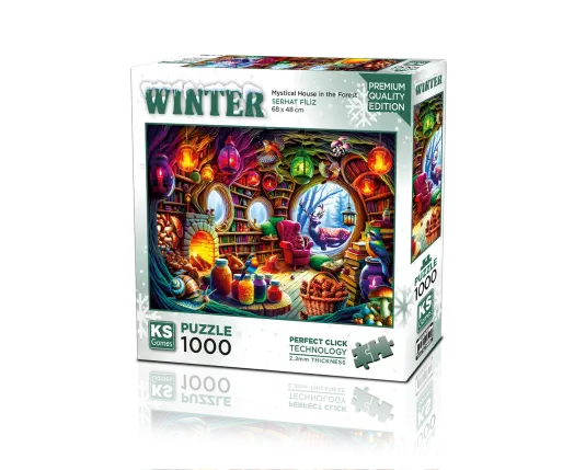 Mystical House in the Forest 1000 Parça Puzzle