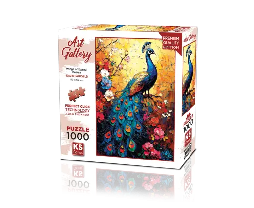 Wings of Eternal Beauty 1000 Parça Puzzle