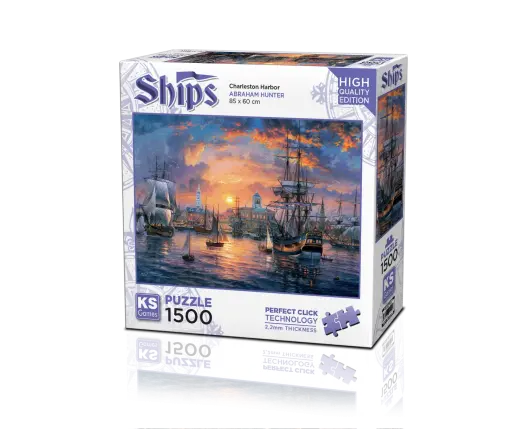 Charleston Harbor 1500 Parça Puzzle