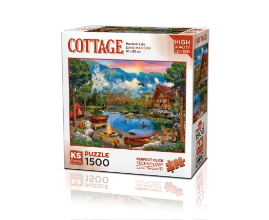 Mountain Lake 1500 Parça Puzzle