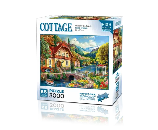 House by the Pond 3000 Parça Puzzle
