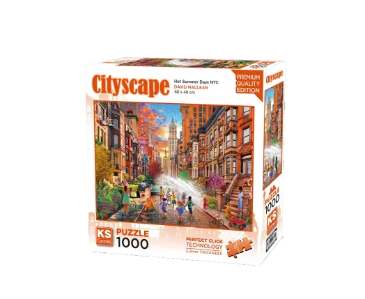 Hot Summer Days NYC 1000 Parça Puzzle