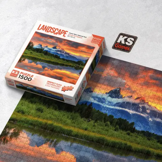 Grand Teton National Park 1500 Parça Puzzle