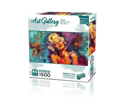 Marilyn 1500 Parça Panaromik Puzzle