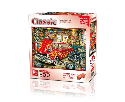 Classic Garage Life 500 Parça Puzzle