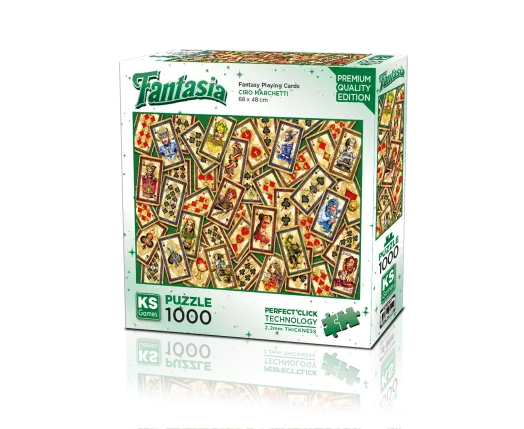Fantasy Playing Cards 1000 Parça Puzzle